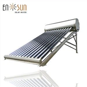 Слънчев водонагревател с медна намотка с намотка на резервоара